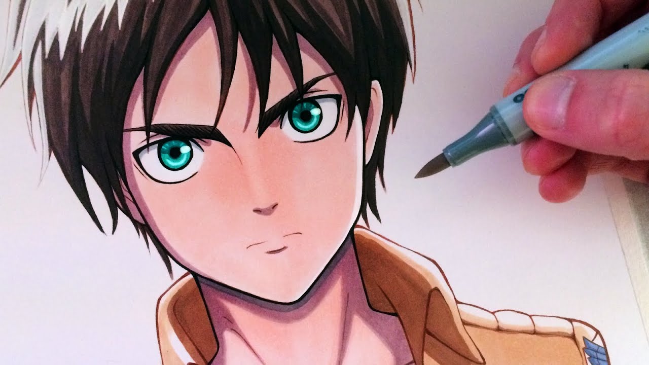 Let's Draw Eren Jaeger - Attack on Titan - FAN ART FRIDAY