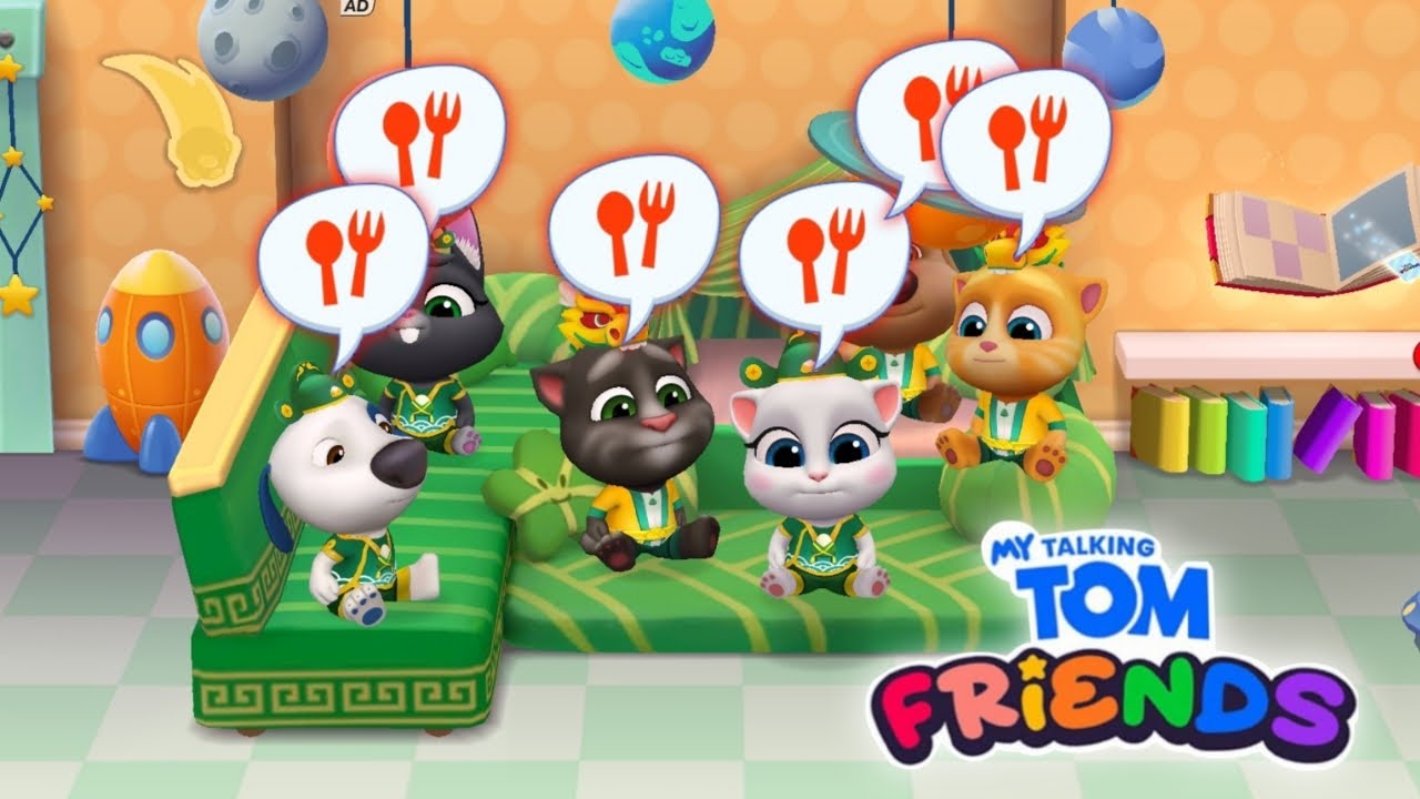 My Talking Tom Friends New Space Adventure Gameplay Ep 46