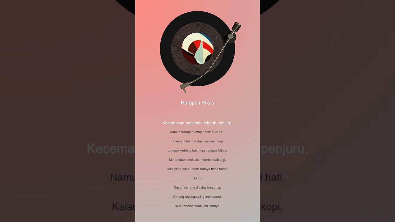 Harapan di Tengah Krisis
