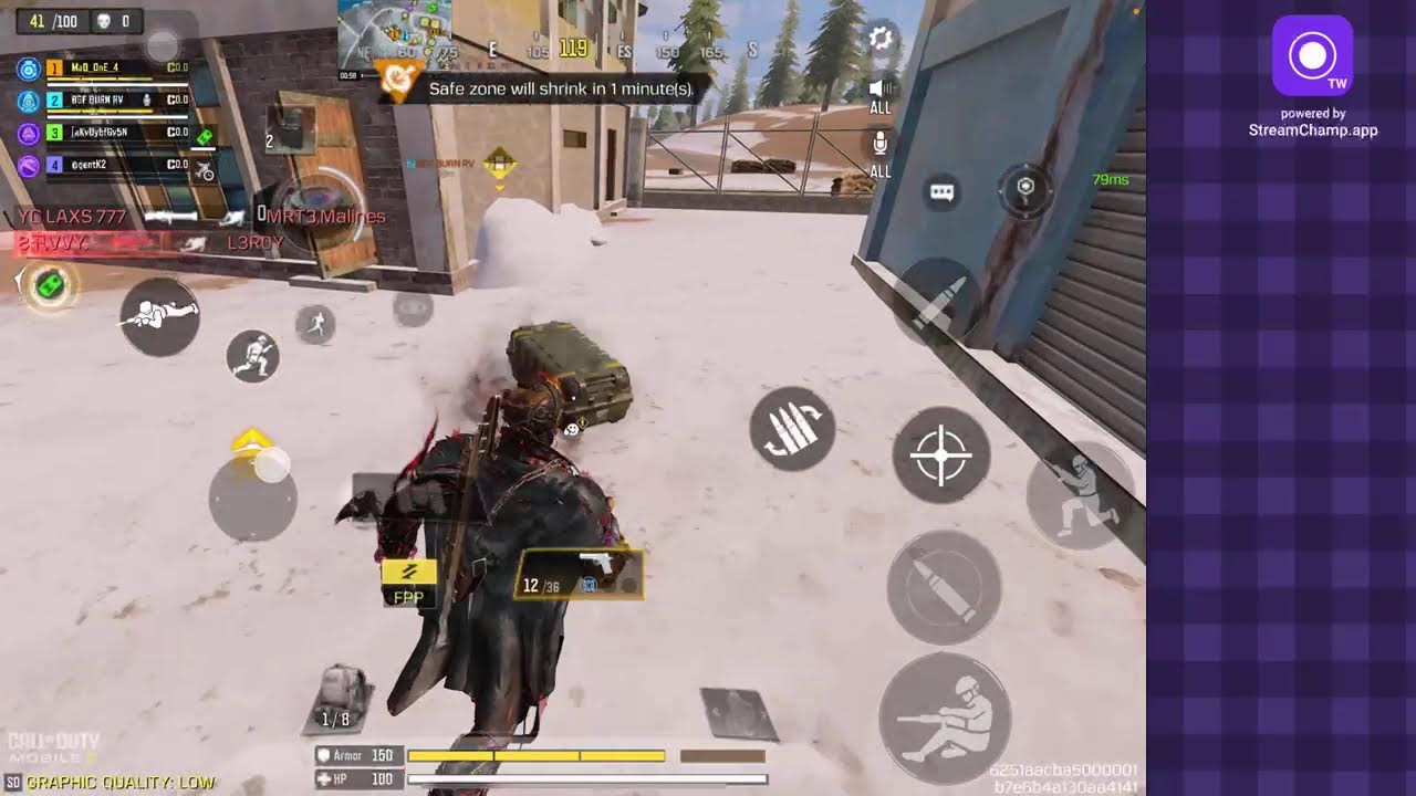 Broadcast powered by StreamChamp