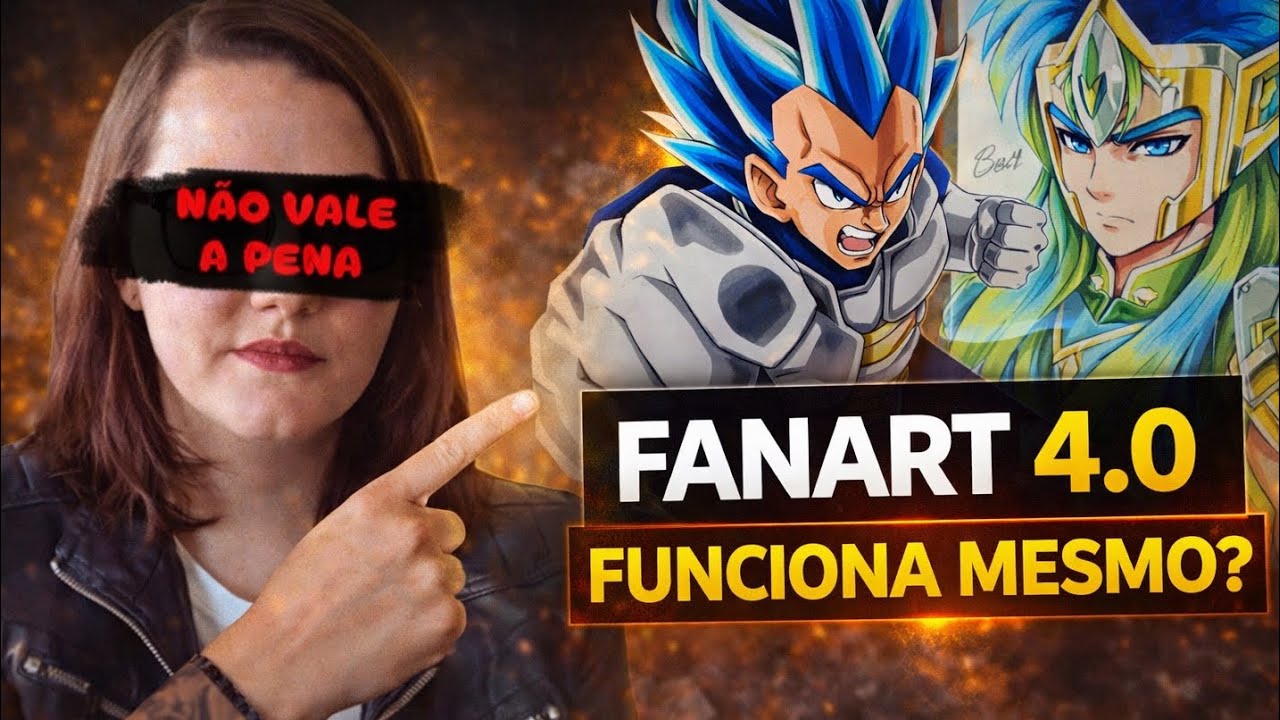 M&Eacute;TODO FAN ART 4.0 &eacute; Bom? Vale a Pena? Funciona Mesmo? | Review Completo
