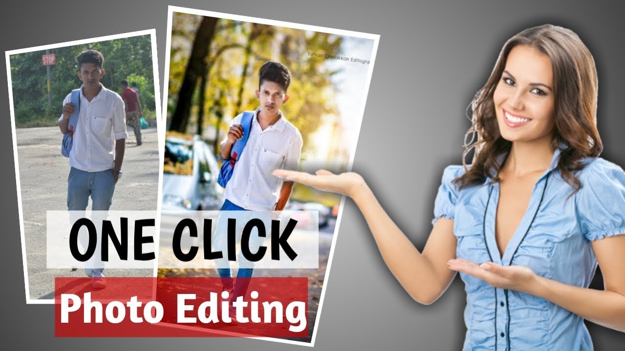 One Click Photo Editing Android App | Best Photo Editing App | Photo editing Tricks | Photo Editing