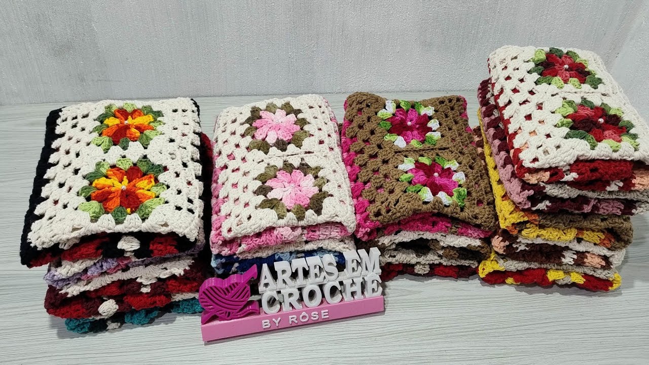 Super produção 😍 16 mini tapetes para vender na feira 💵