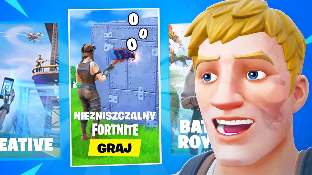 Fortnite, ale NIEZNISZCZALNE MATSY (za mocne)