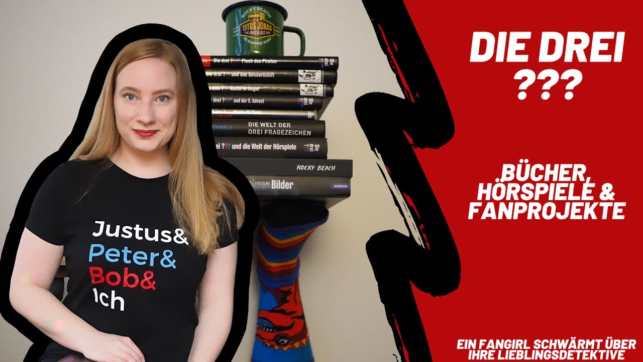 DIE DREI FRAGEZEICHEN ● ein FANGIRL erzählt über eine Serie 📚 Justus, Peter, Bob und ich!