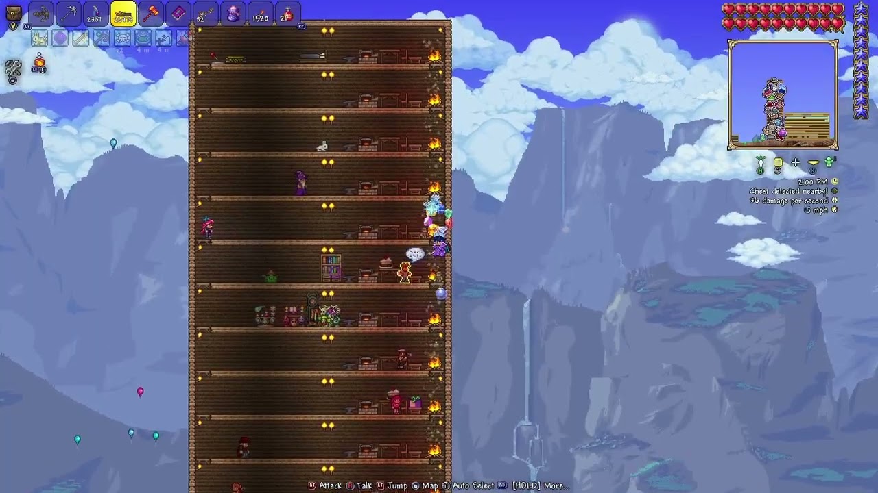 Terraria Day 18: Getting The BEST Fishing Rod!