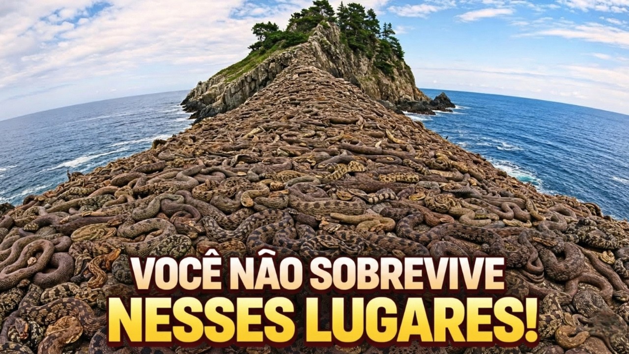 10 Lugares Onde Você NÃO SOBREVIVE 5 Minutos