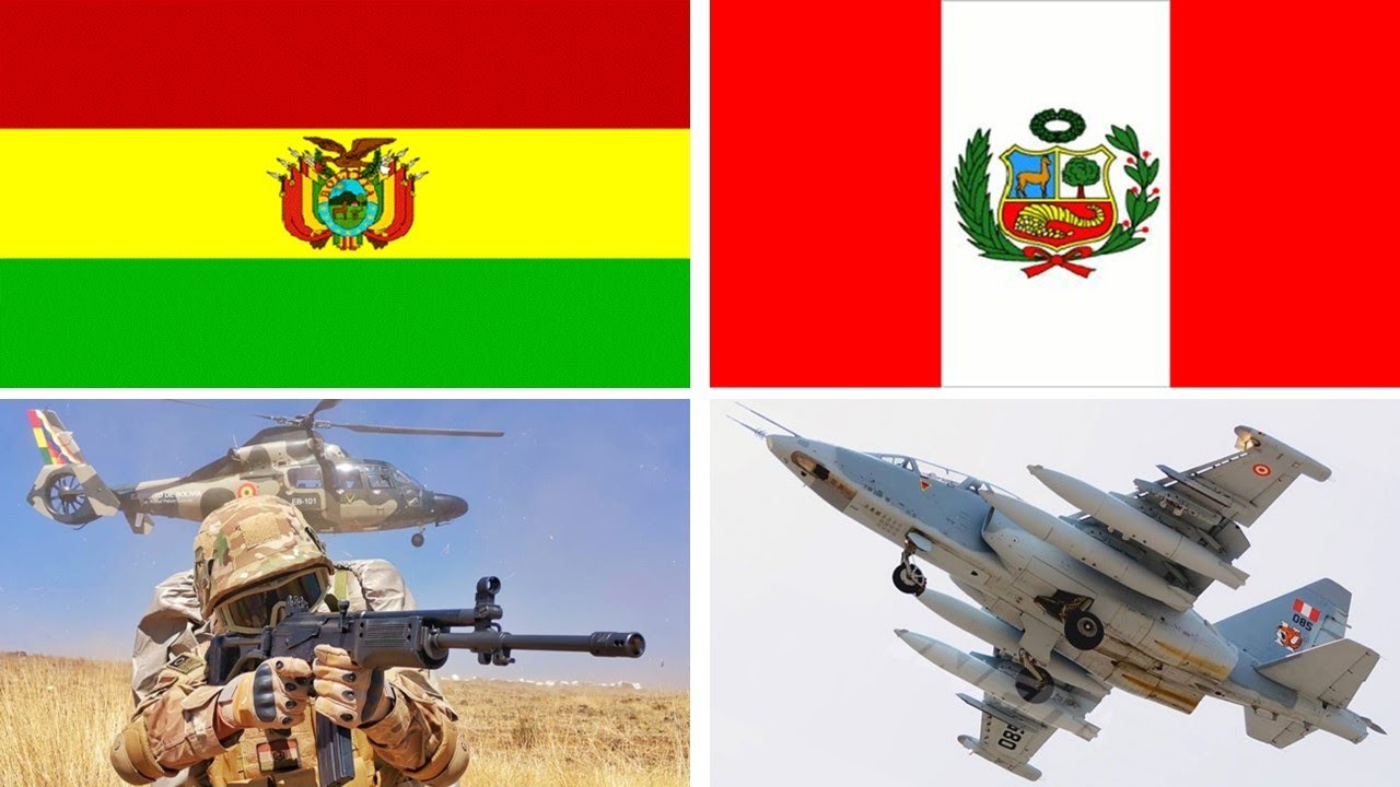 PERÚ vs BOLIVIA en Poder Militar - 2024
