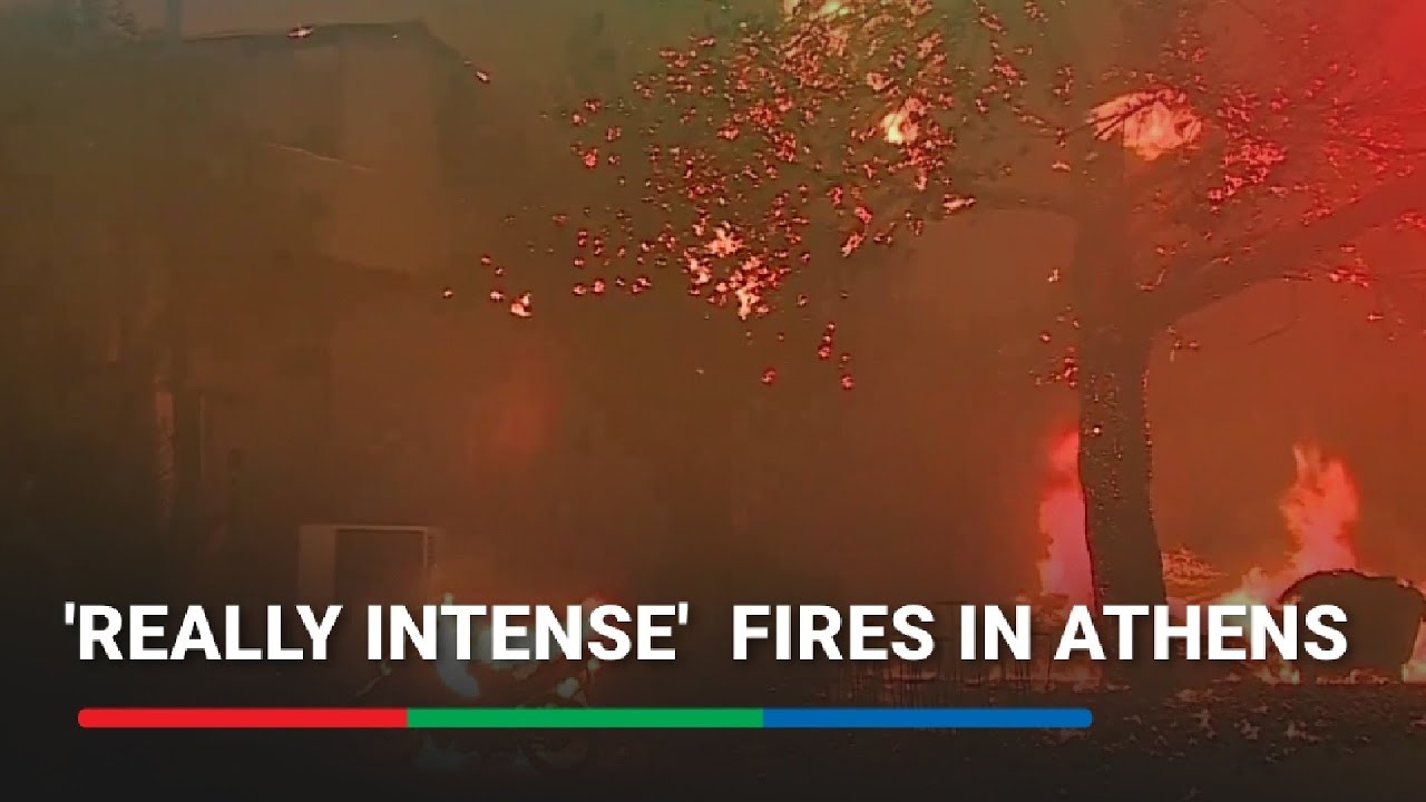 Heat and urban sprawl worsened fires in Athens outskirts, says expert | ABS-CBN News