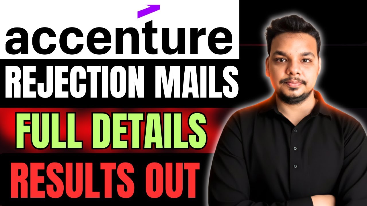 Accenture Results Started | Phase - 1 Rejection Mails | Accenture Hiring 2025 | Interview Results