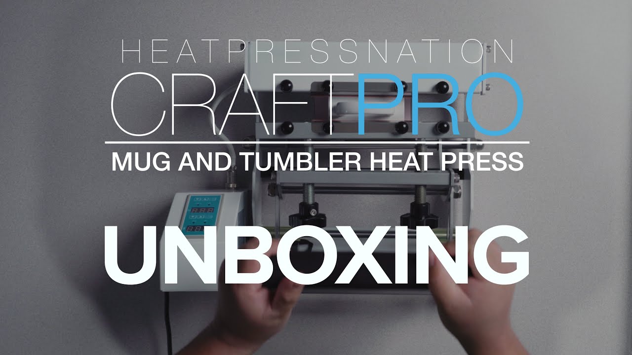 Unboxing The Heat Press Nation CraftPro Mug & Tumbler Heat Press