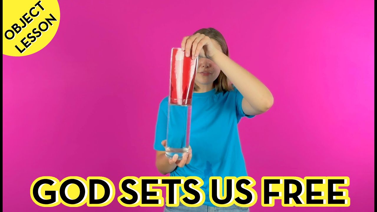 God sets us Free - (Object lessons) - Leader Resources