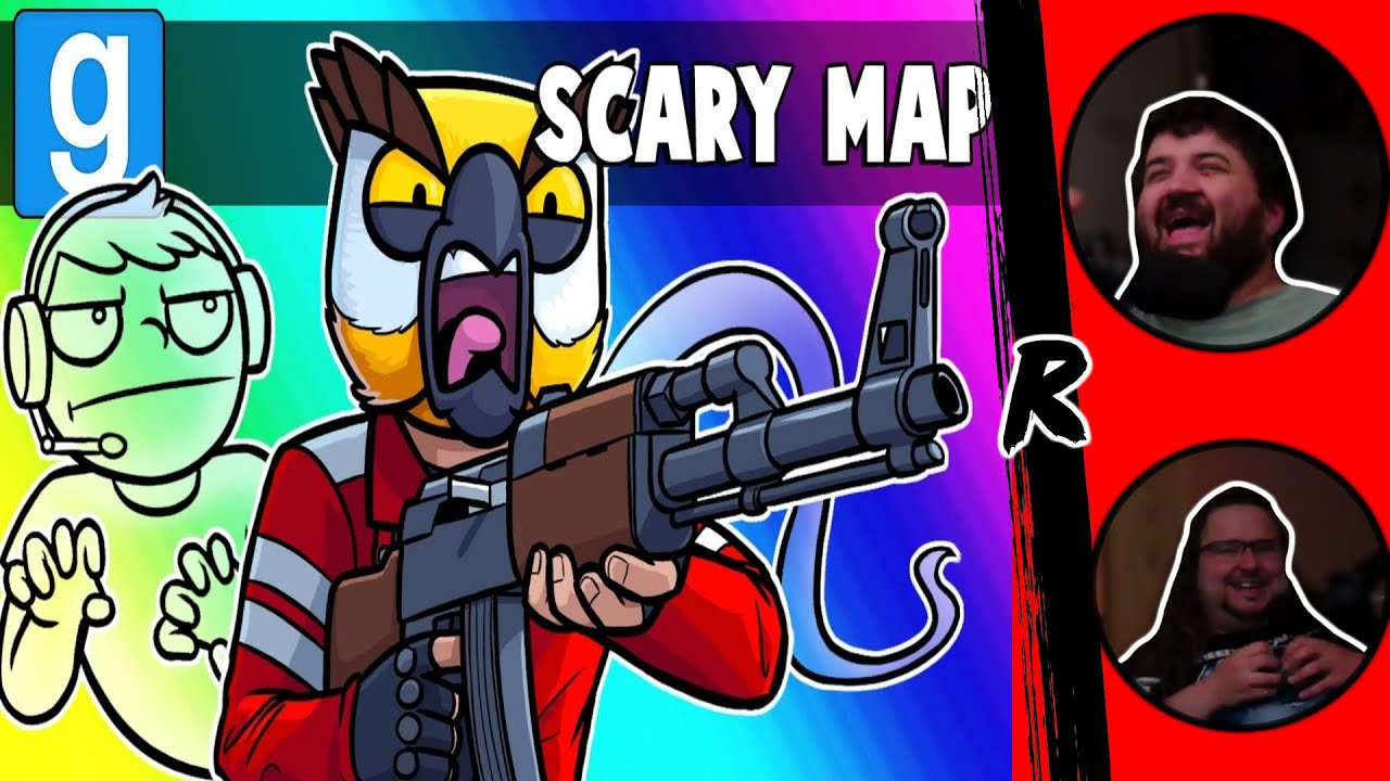 Карта Gmod Scary (на самом деле нет) — Больница с привидениями Ногла! — @VanossGaming | РЕАКЦИЯ Р...