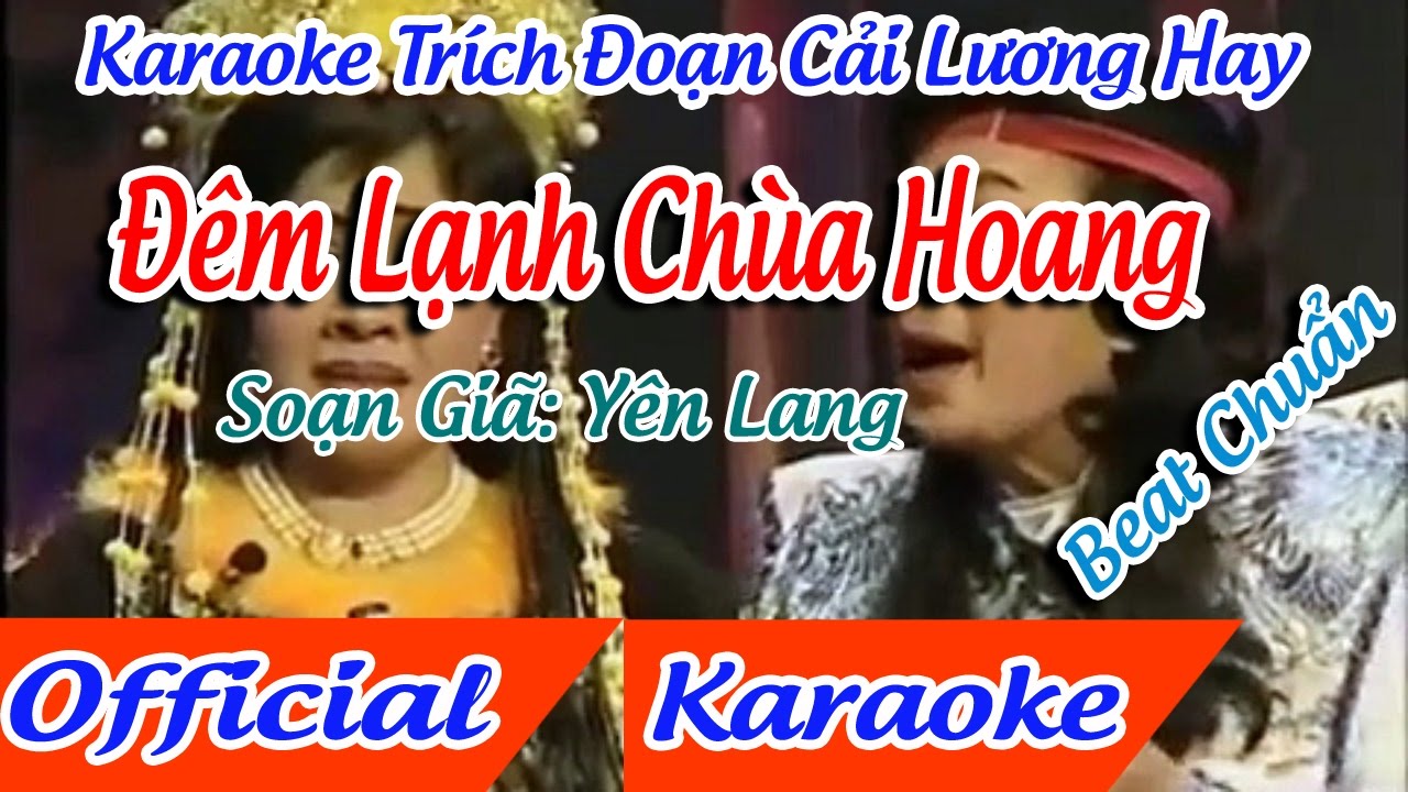 Trích Đoạn Đêm lạnh chùa hoang karaoke - Linh Trúc  |  tân cổ trích đoạn Karaoke Beat