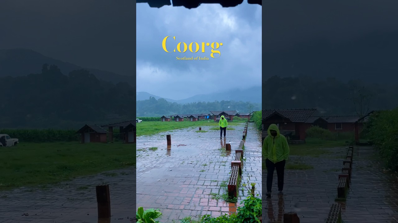 Coorg vibes during monsoon #westernghats #karnataka #monsoon #monsoon2025 #travel #coorg #madikeri