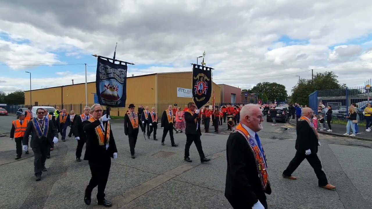 manchester grand orange parade 23rd September 2023