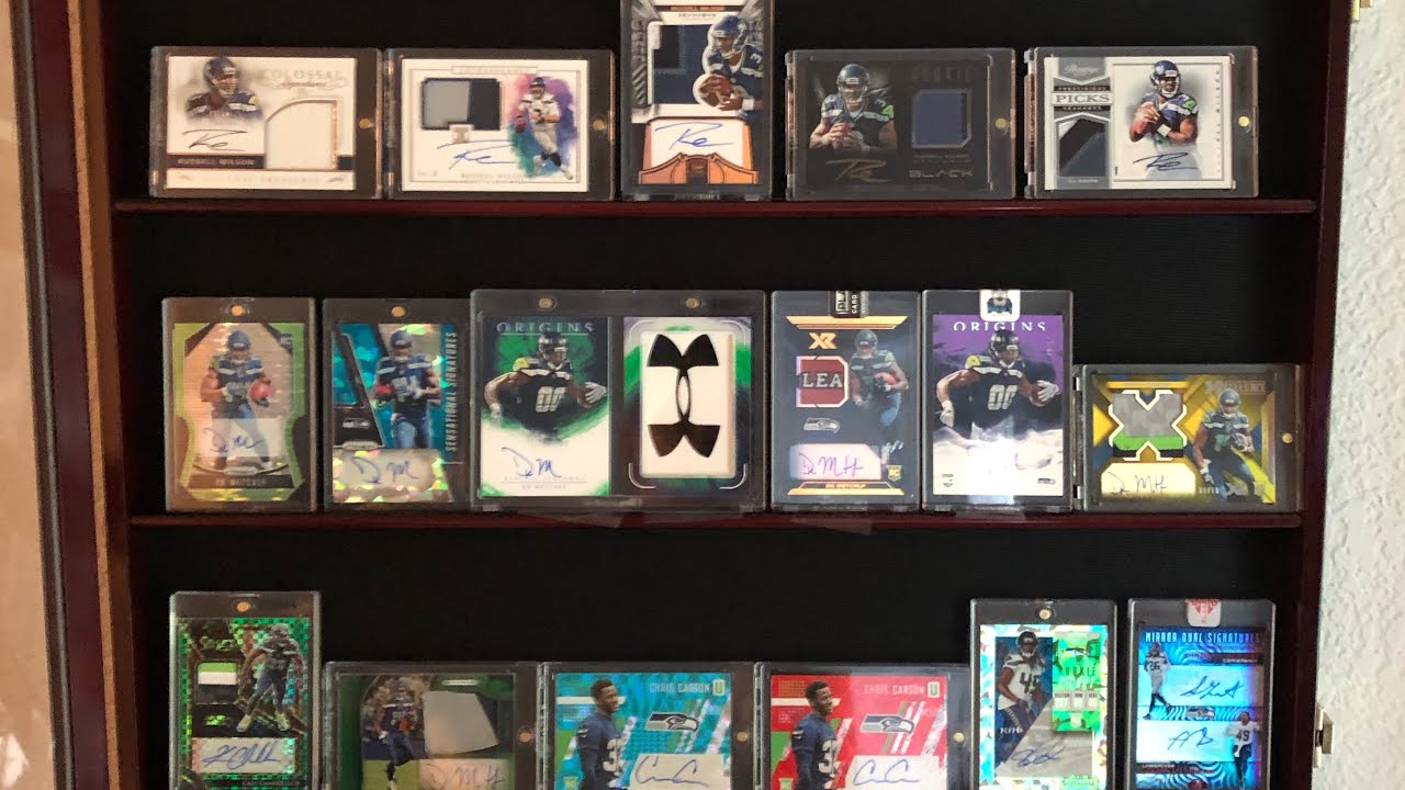 My Seattle Seahawks Football Card Collection. Russell Wilson Rookie Autos & More. Go Hawks!!