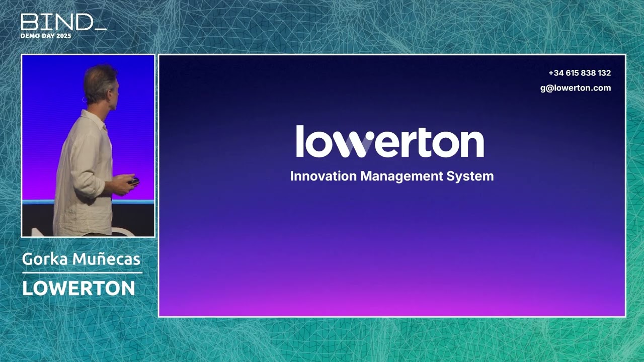 Lowerton & Elecnor & Enagas & Ramondin & Talgo pitch @BINDPlatform Demo Day 2025