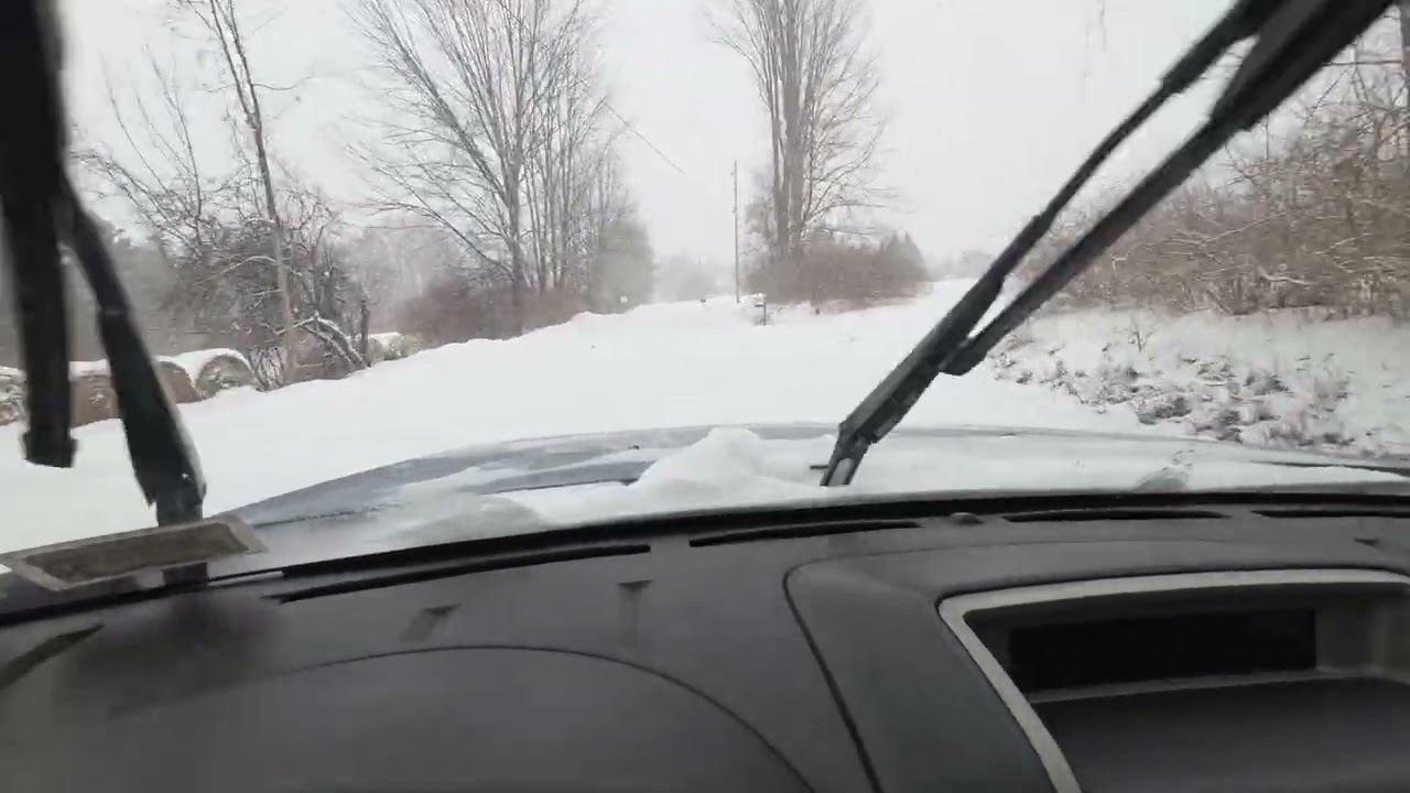 #roads are really #bad #winter #storm #everyone #upstatenewyork  #shorts 
