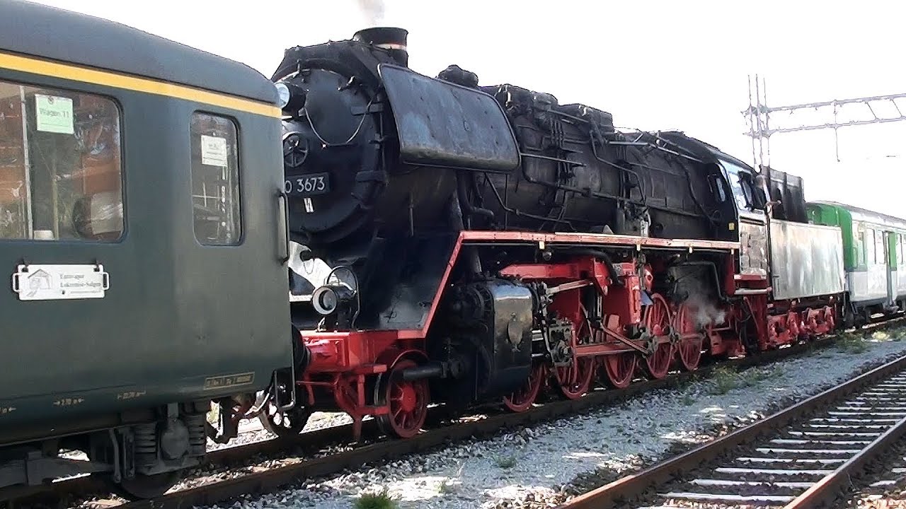 2012 - 20-й Verbano Express, DRG BR50.3673 и 141 R 568 S.N.C.F., звук пара.
