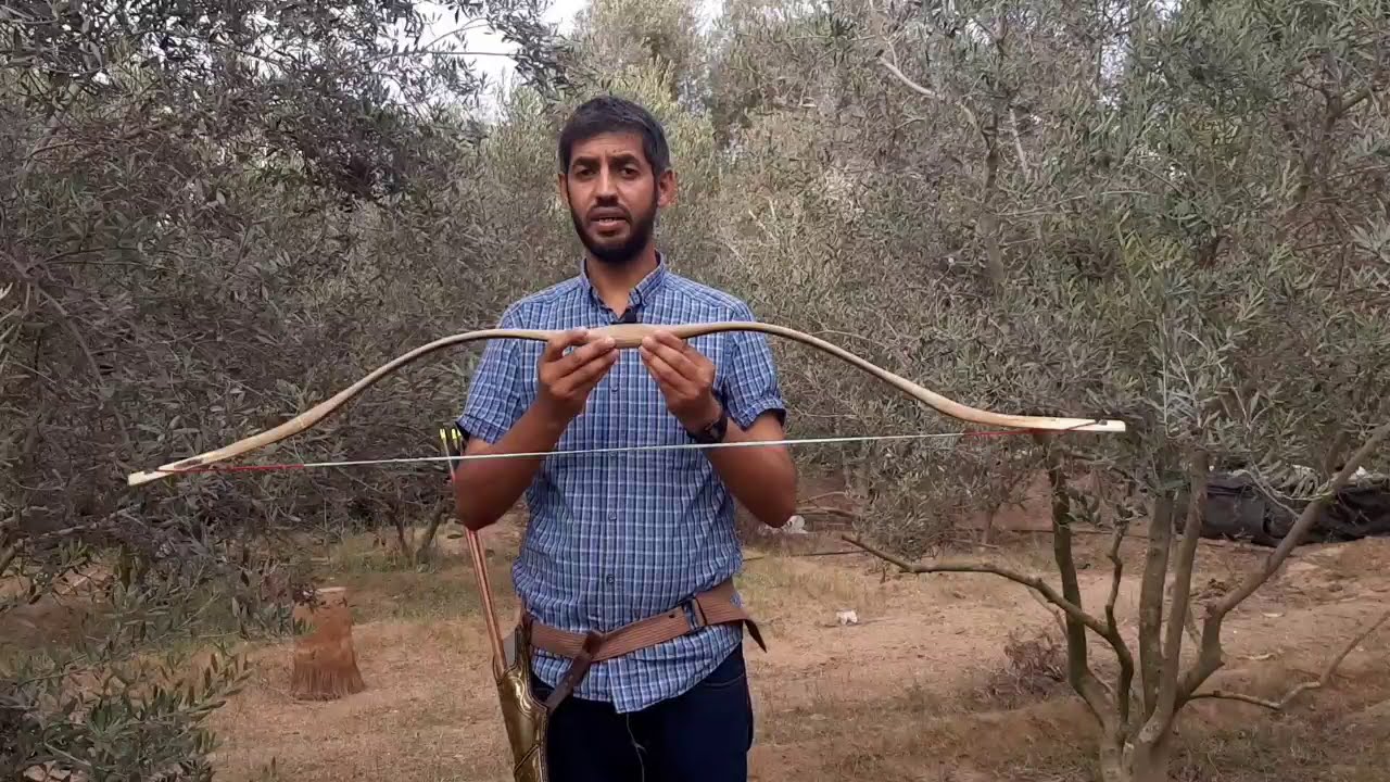 القوس العربي المركب             horn bow