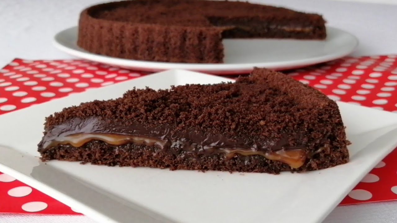 KARAMELLİ ÇİKOLATALI TART KEK TARİFİ 💯💯👌👌
