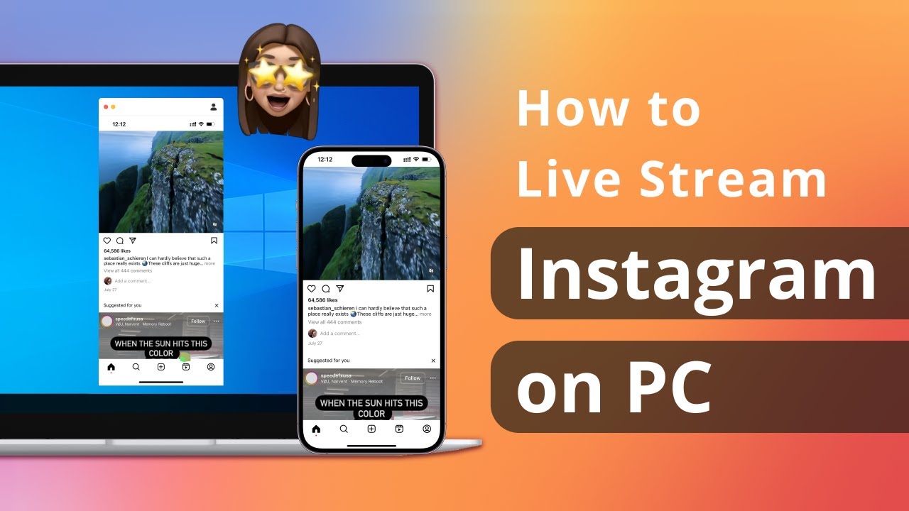 How to Live Stream Instagram on PC [Tutorial]