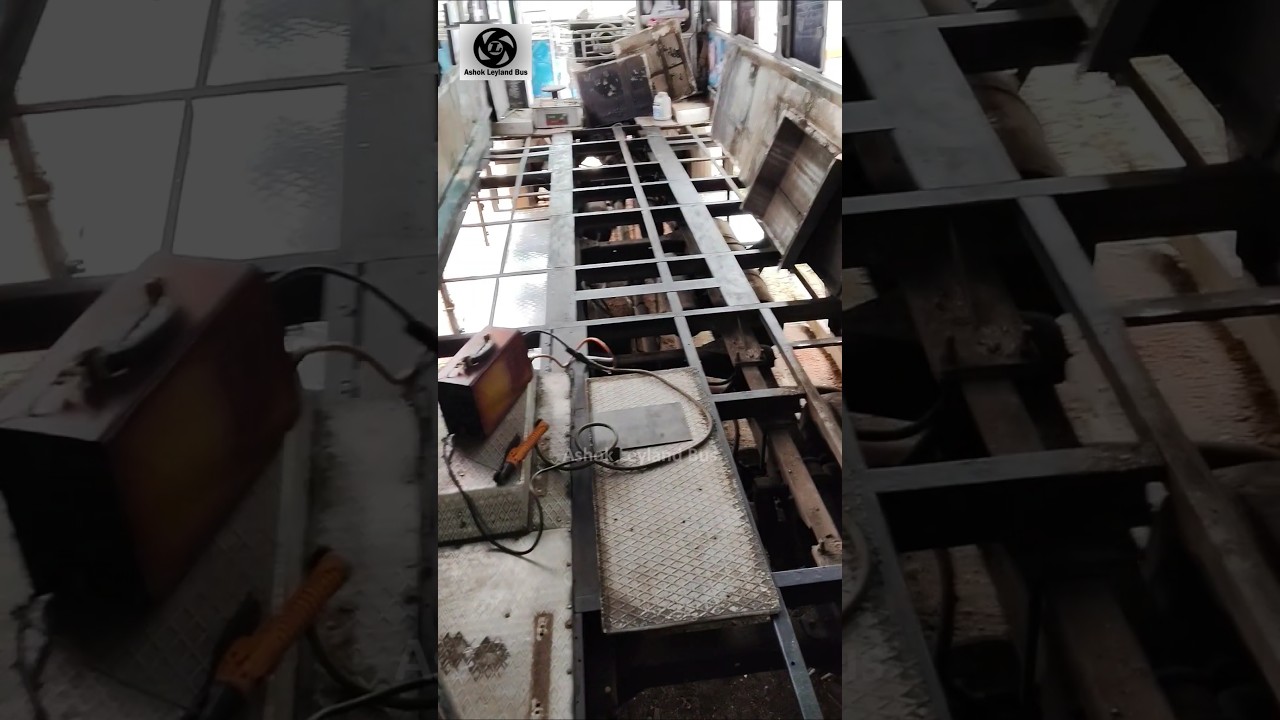Ashok Leyland Bus Body Repair #srilanka #bus #ashokleyland
