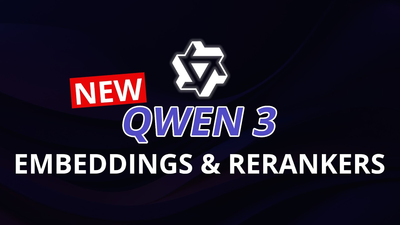Qwen 3 Embeddings & Rerankers