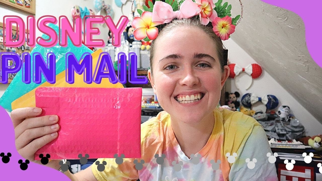 Disney Pin Mail Opening
