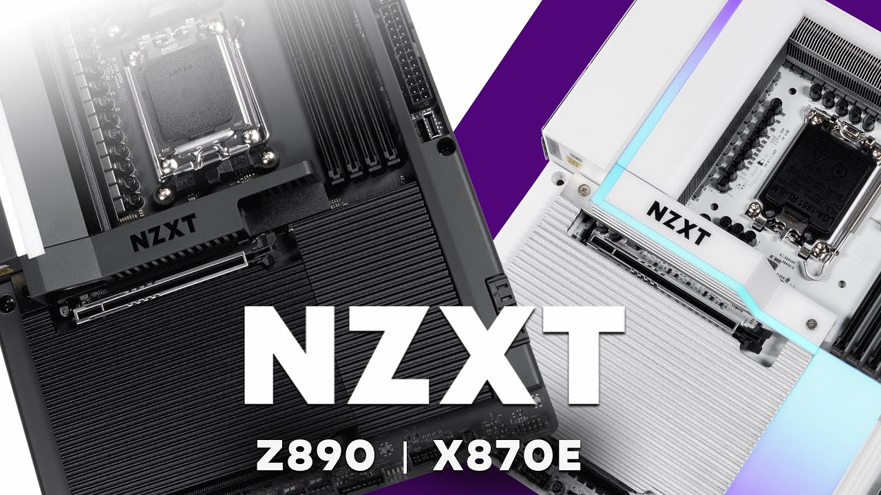 These NZXT Motherboards are BEAUTIFUL!