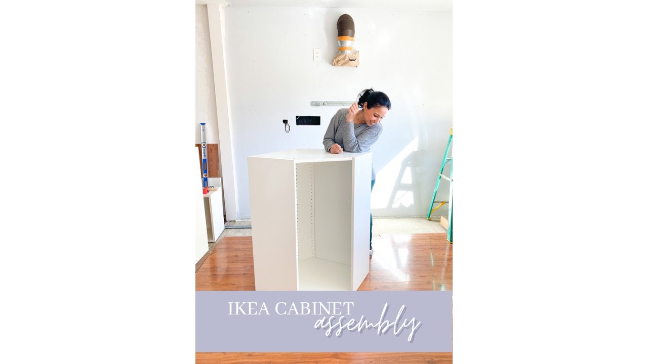 Сборка шкафа IKEA #шорты #видеошортов #ikeakitchen