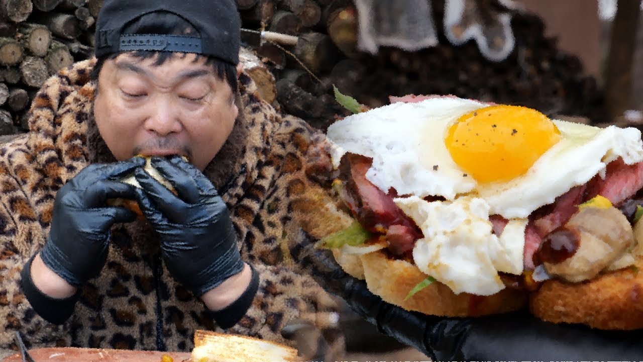 샌드위치 6만원? 뭘로 만들었길래? 요즘 산적은 이런거 먹습니다!