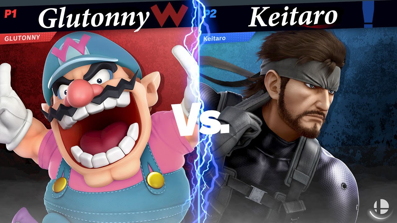 Glutonny (Wario) vs Keitaro (Snake) - Ultimate Wanted France Smash Tournament