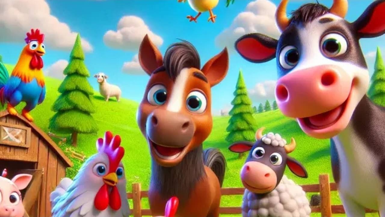 Ali Baba'nın Çiftliği YENİ  En Popüler Çocuk Şarkıları ve Çizgi Filmler