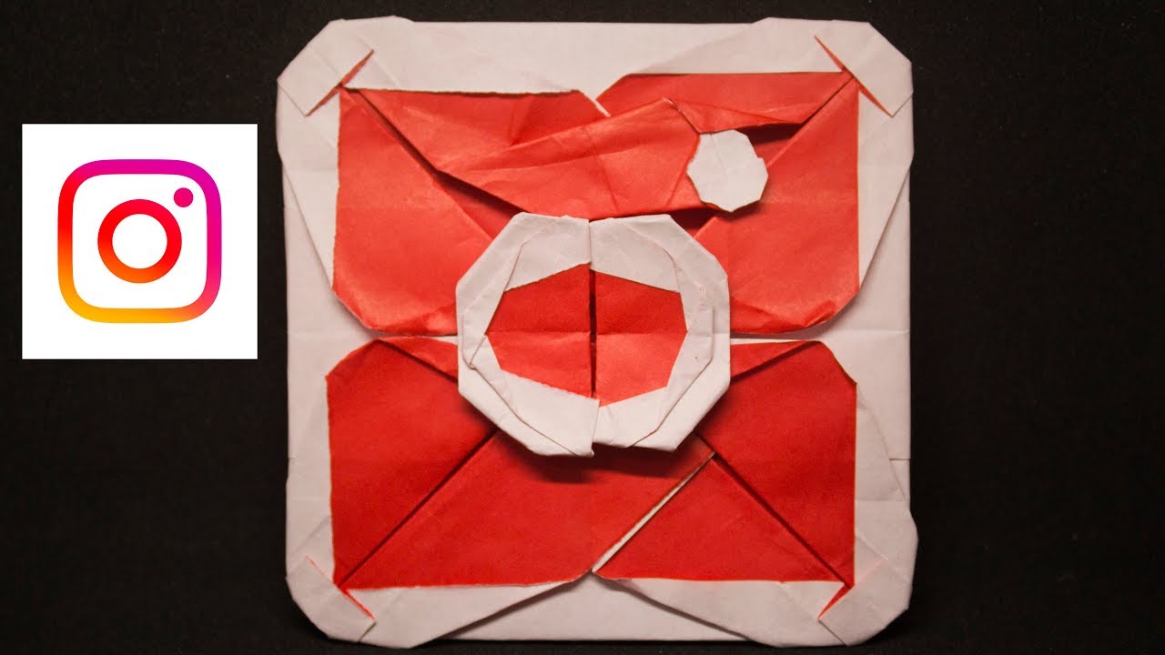 Origami Instagram Logo Tutorial - How to fold