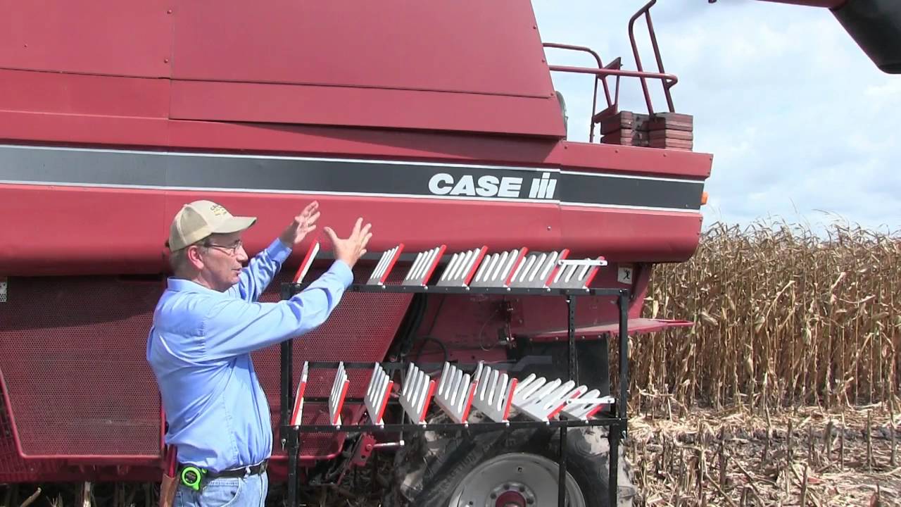 Marion Calmer on Combine Sieve Settings - Harvest 2016