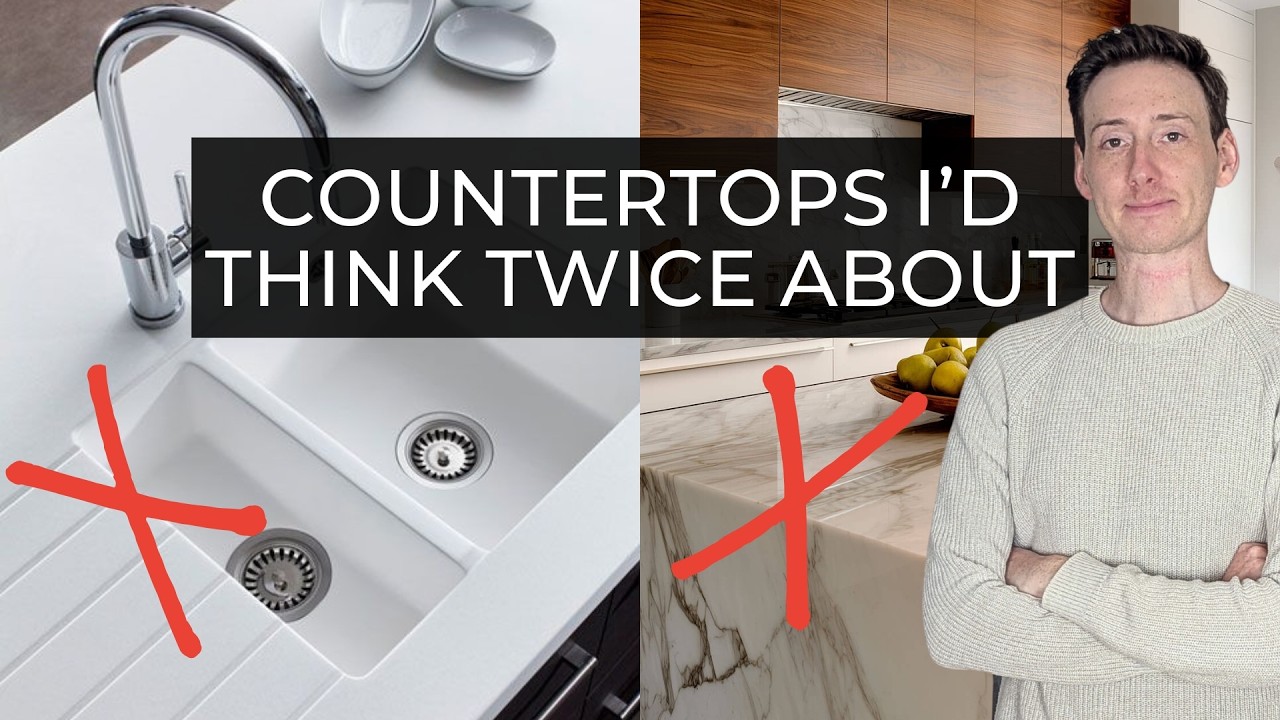 5 Kitchen Countertops I'd Think Twice About