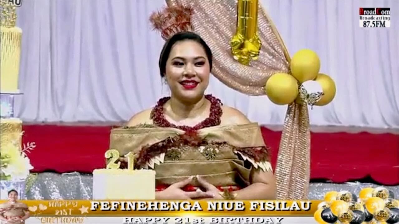 ✨ Beautiful Happy 21st  Birthday Celebration of Fefinehenga Niue Fisilau 🇹🇴 Kingdom of Tonga