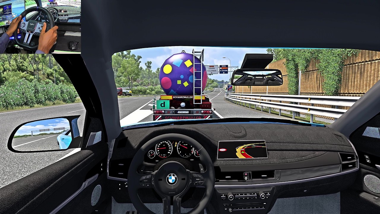 Euro Truck Simulator Mods- BMW X5 POV with PXN V9 Gen 2