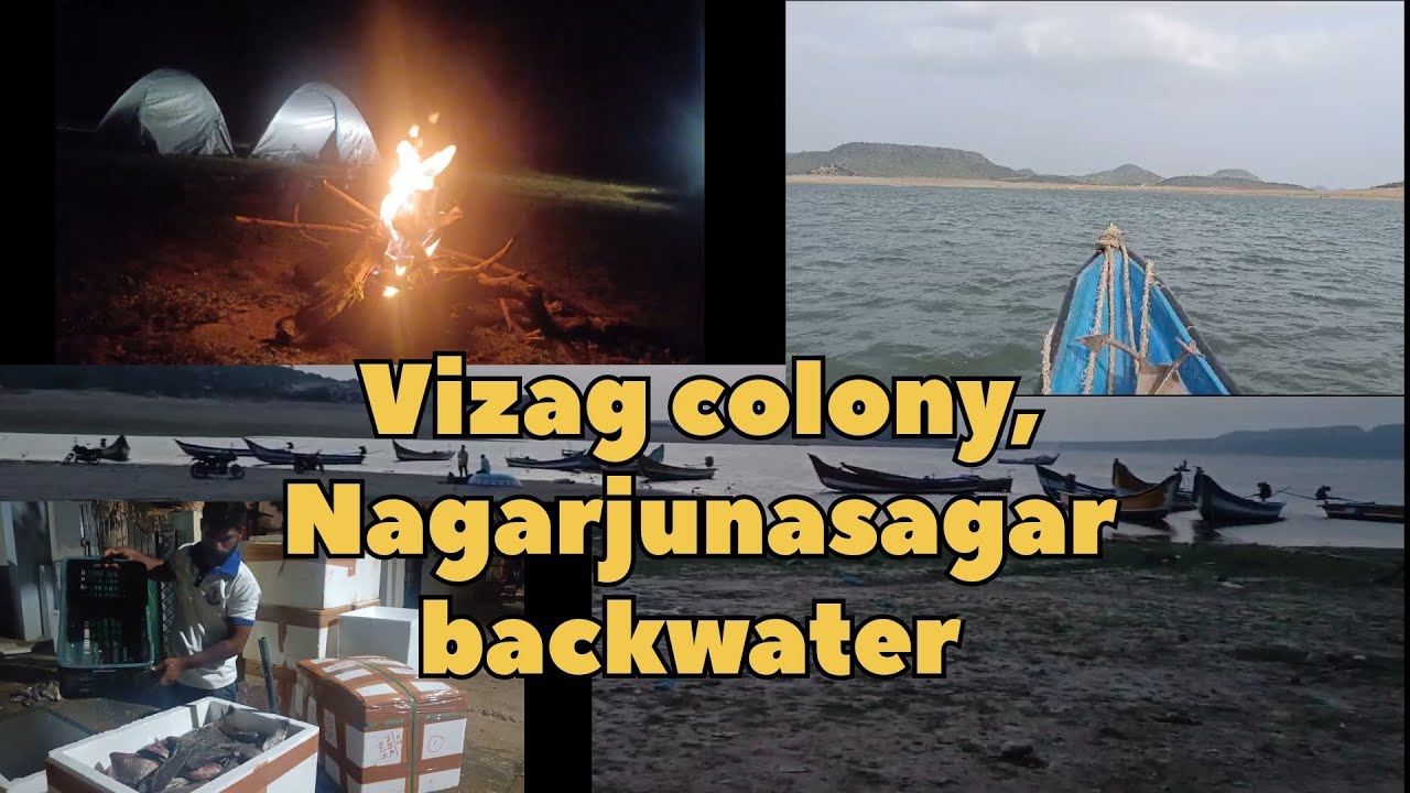 VizagColony || Nagarjuna sagar || oneDay trip from Hyderabad camping #vizagcolony
