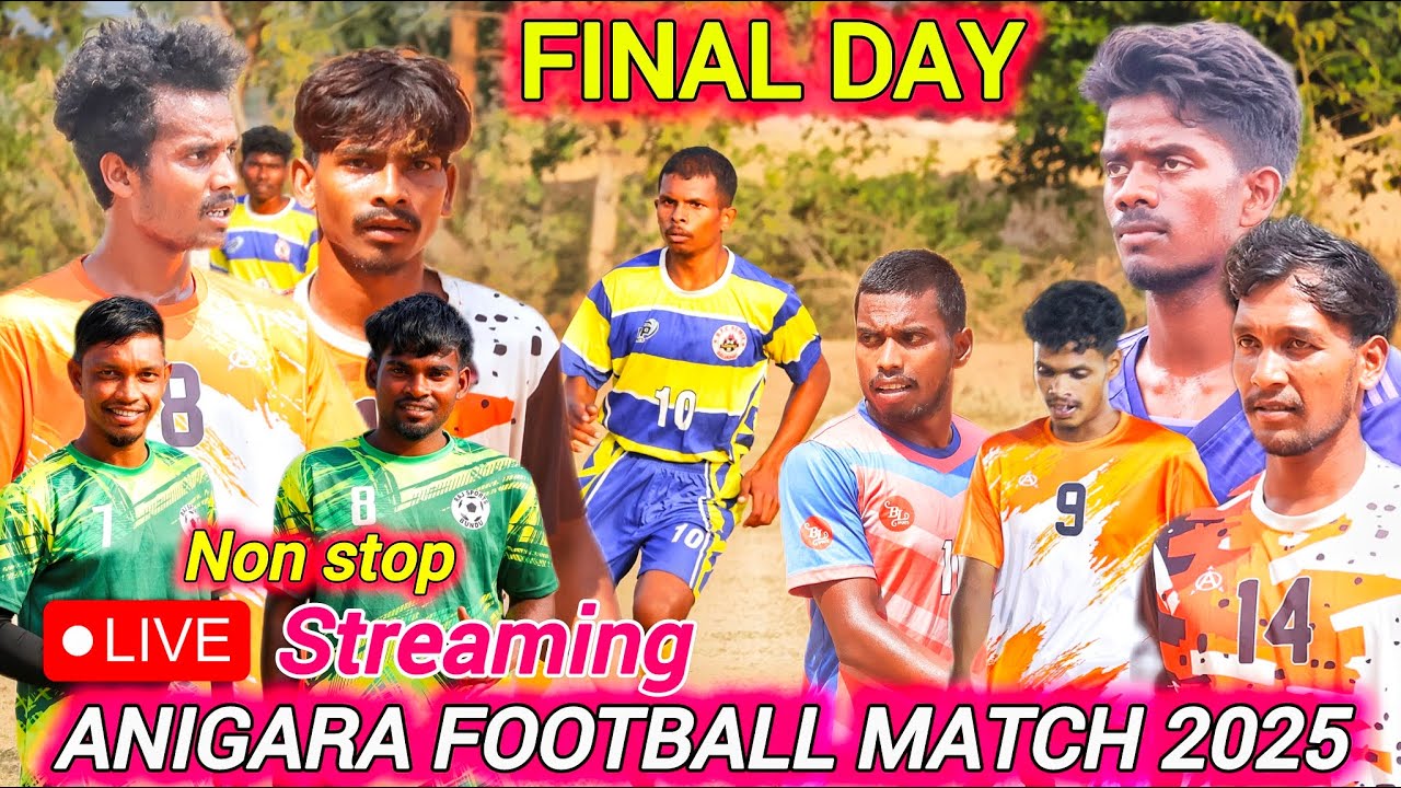 LIVE 🔴 Final match |MSC KHUNTI 🆚 KPL Fc| हाई वोल्टेज मैच | Anigara football match 2025