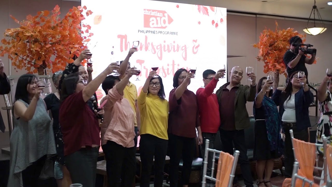 Christian Aid Philippines: Thanksgiving & Transition 2019