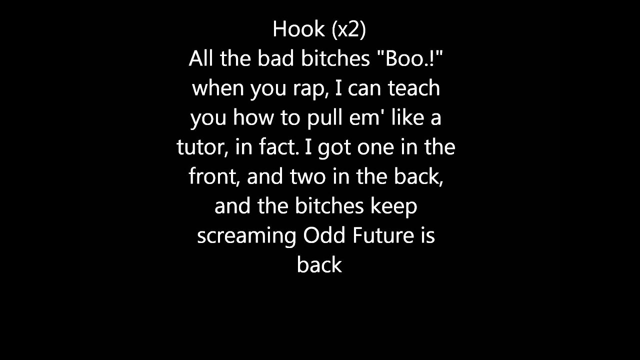 epaR - Earl Sweatshirt & Vince Staples lyrics.