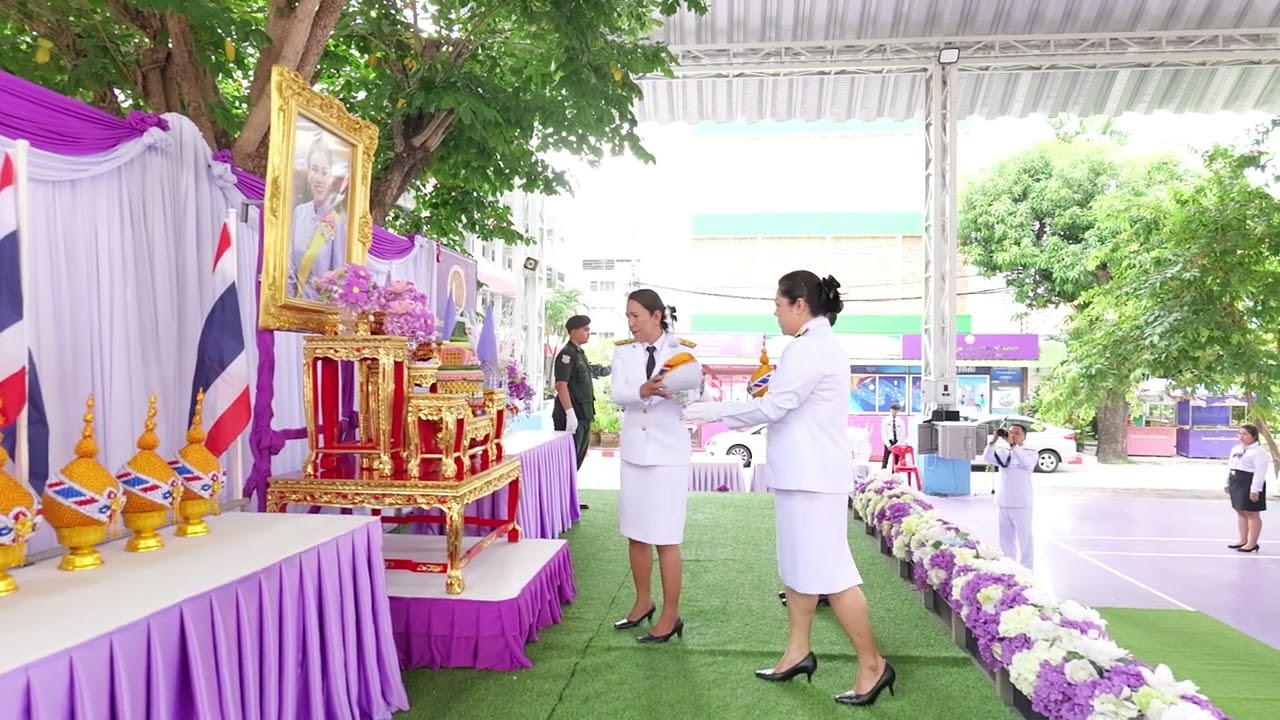 พิธีถวายเครื่องราชสักการะ ถวายราชสดุดี และลงนามถวายพระพรชัยมงคล 3 มิถุนายน 2568
