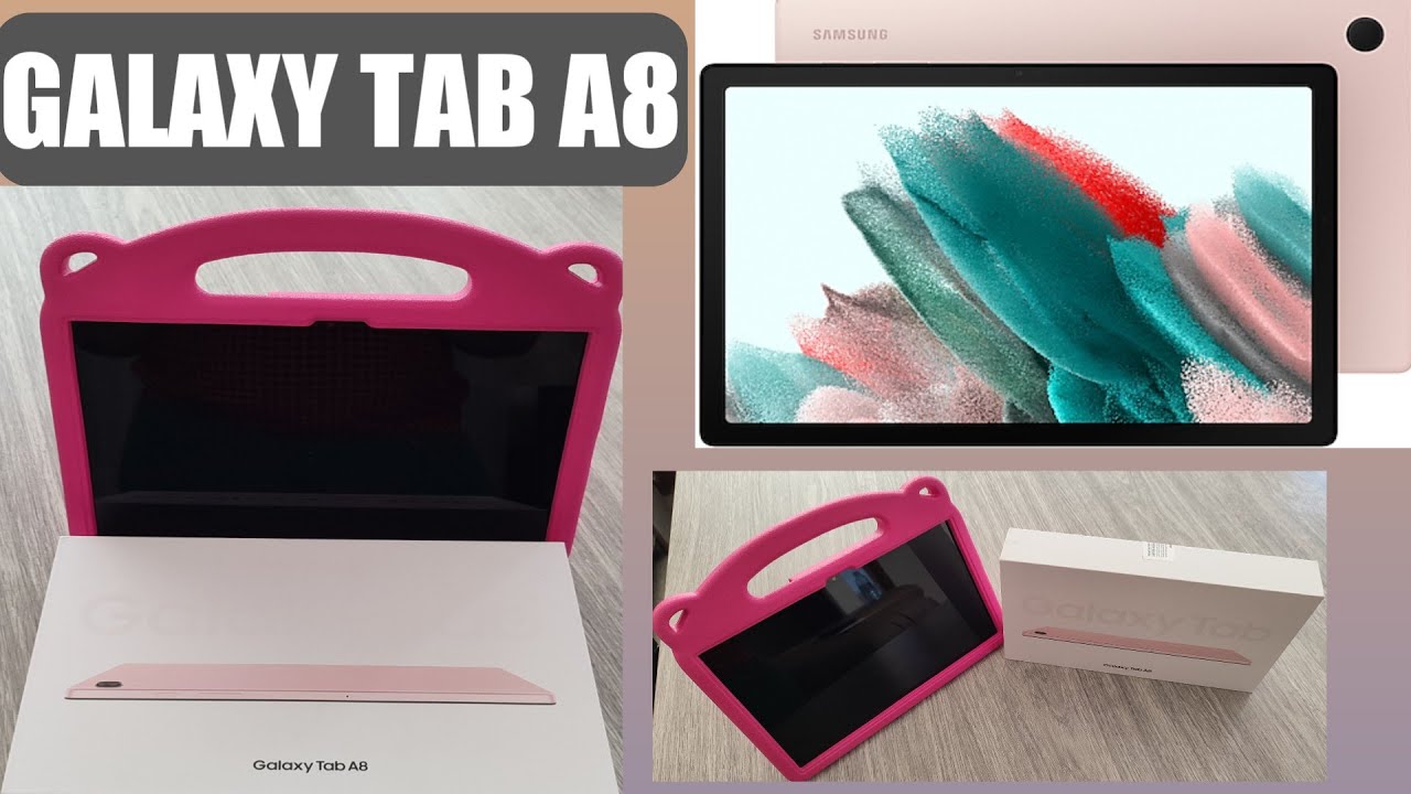Unboxing Samsung Galaxy Tab A8/Shockproof Case For my 2 Years Old Daughter.