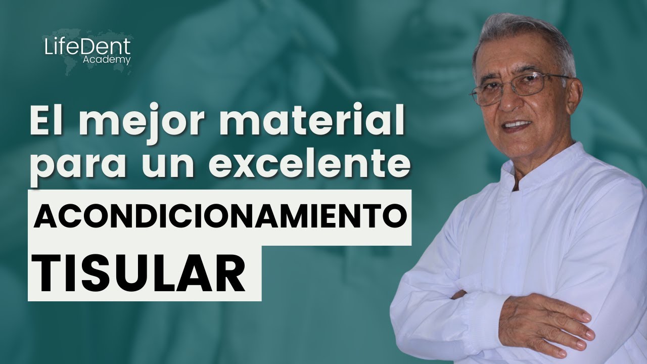 El mejor material para hacer ACONDICIONAMIENTO TISULAR en Prótesis Total. Dr. Alfredo Quintero