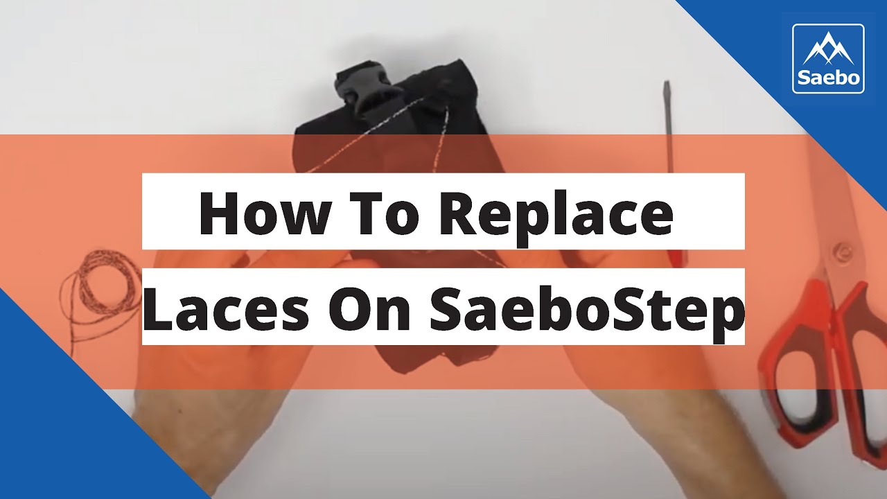How to Replace the Lace On Your SaeboStep Brace: Step-by-Step Instructions