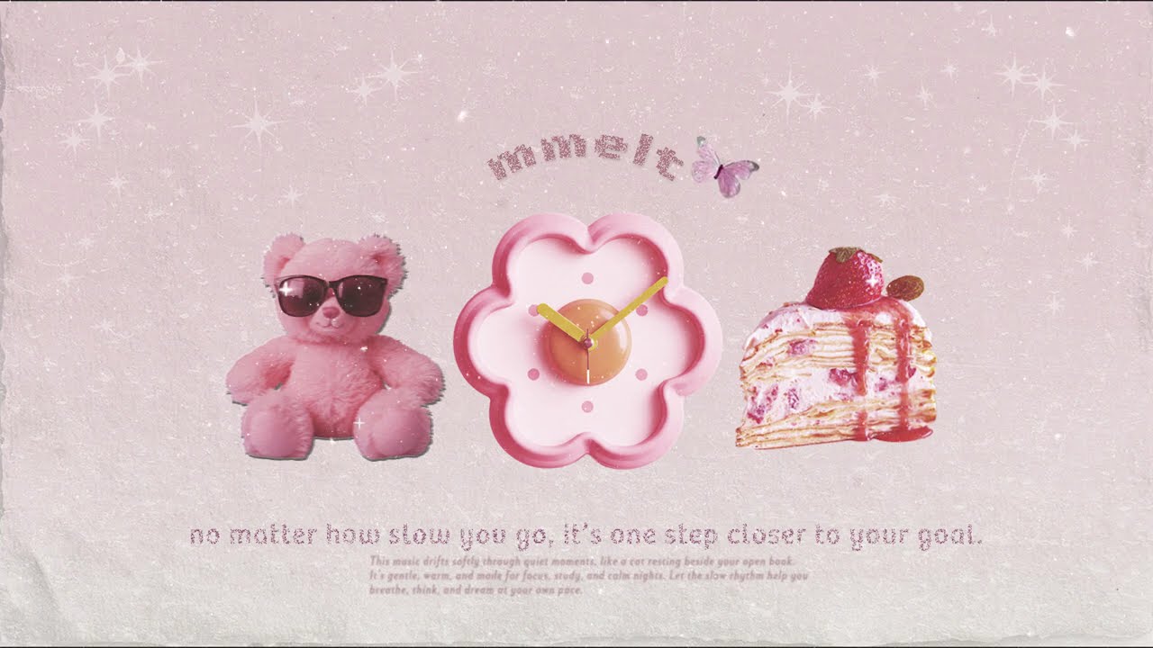 no matter how slow you go, it’s one step closer to your goal. 🌸kawaii & cute lofi for study & relax