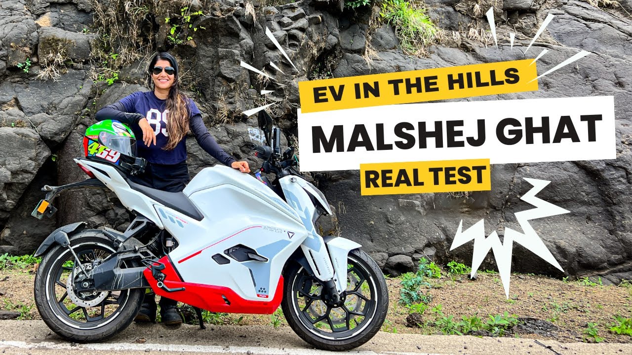 I Took the Ultraviolette F77 to the Mountains! Real Range Test | Malshej Ghat EV Ride